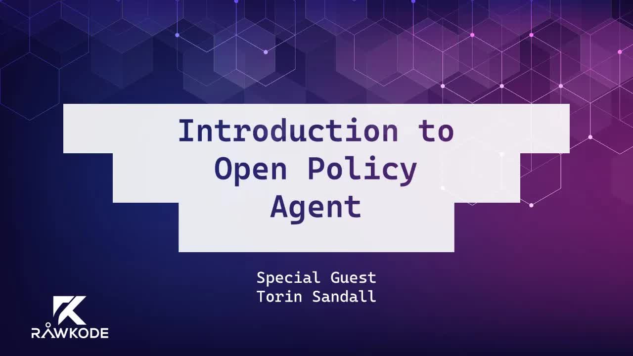 Introduction to Open Policy Agent