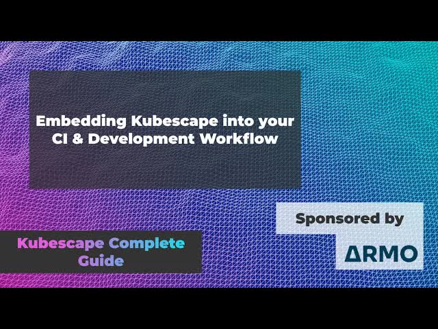 Kubescape CLI & GitHub Action