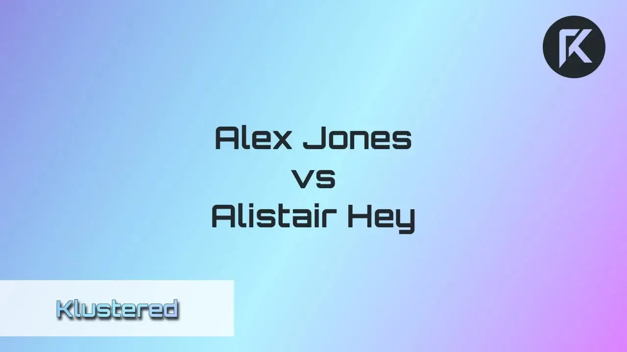 Alex Jones & Alistair Hey