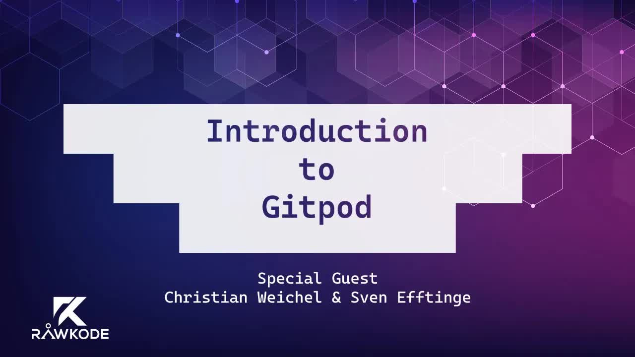 Introduction to Gitpod