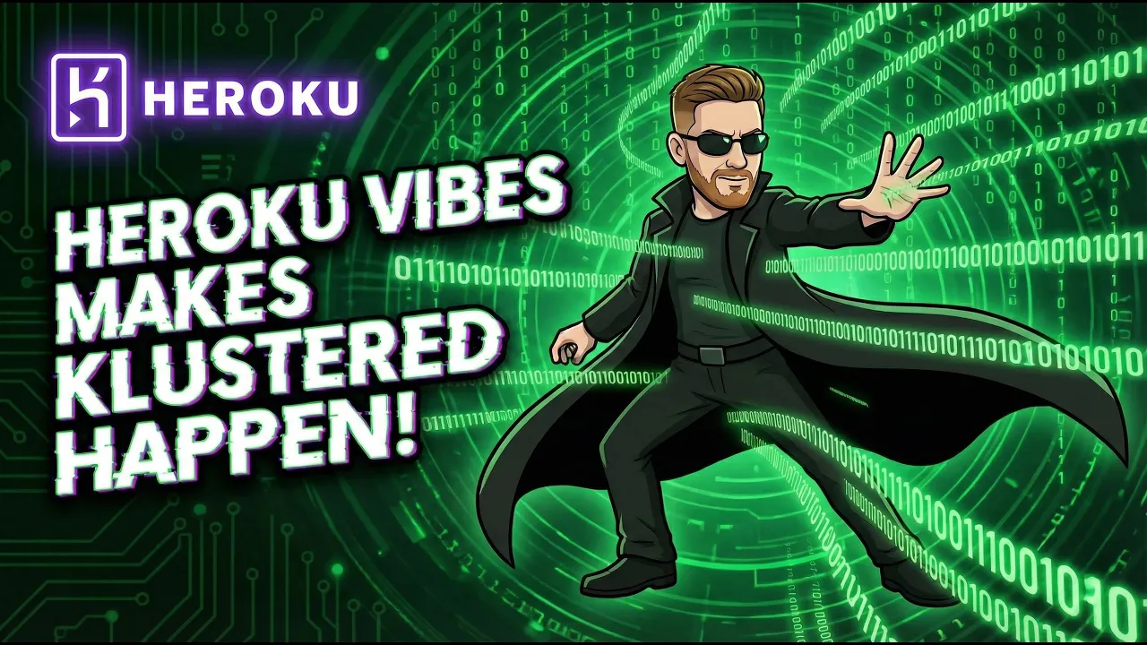 Relaunching Klustered ... with Heroku Vibes