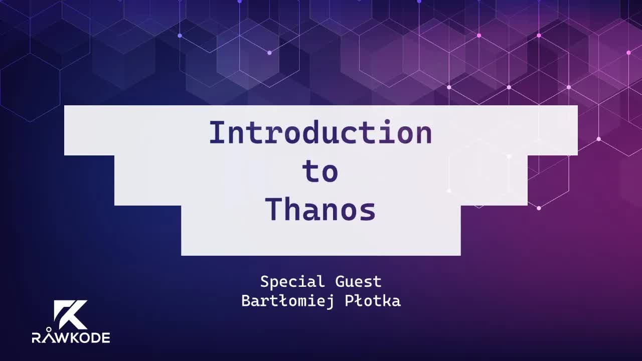 Introduction to Thanos