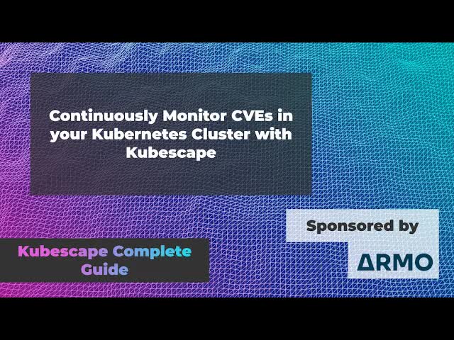 Kubescape Operator & SaaS