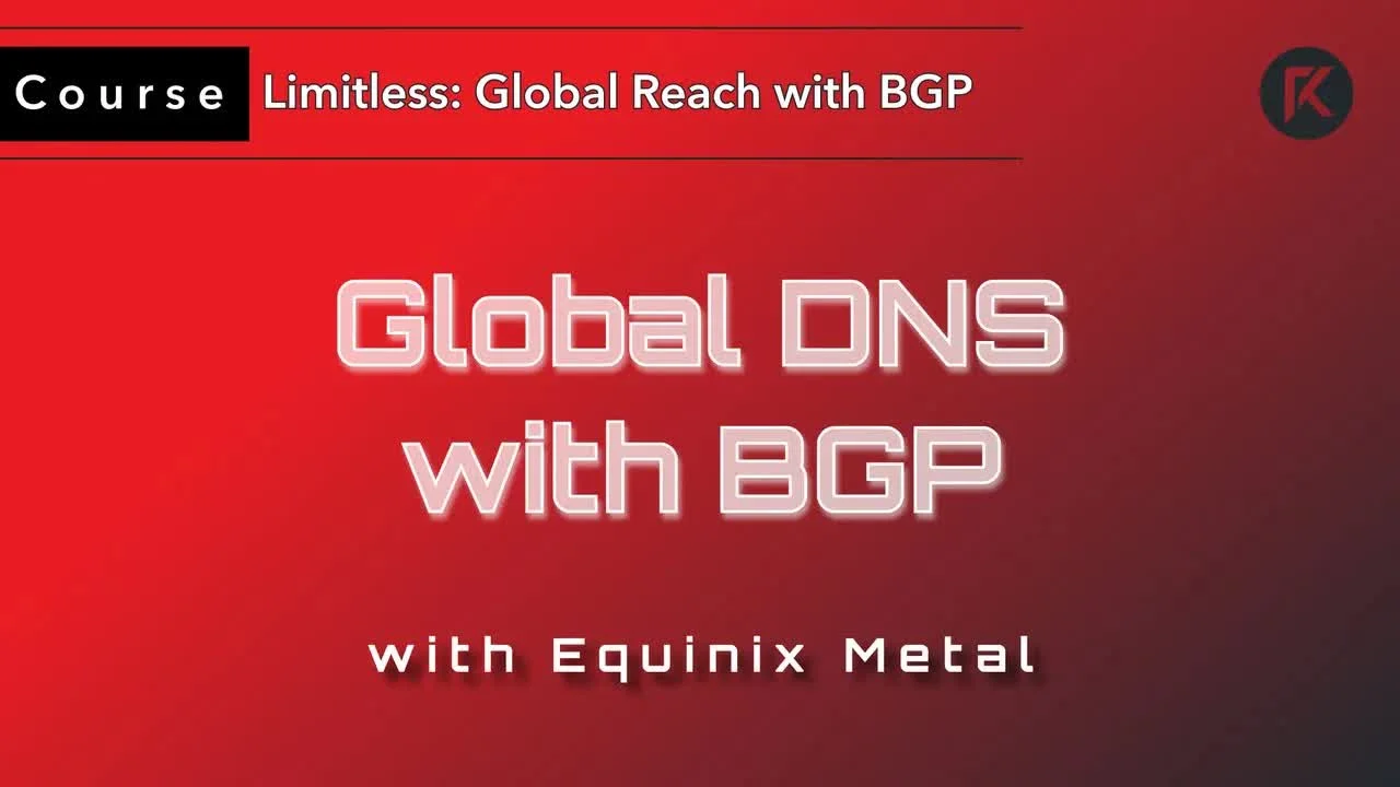 Global DNS with BGP